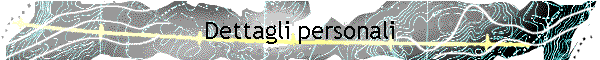 Dettagli personali